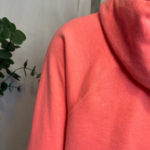 Calvin Klein Performance Hoodie Womens Small Hot Orange Cropped Casual - Picture 8 of 8